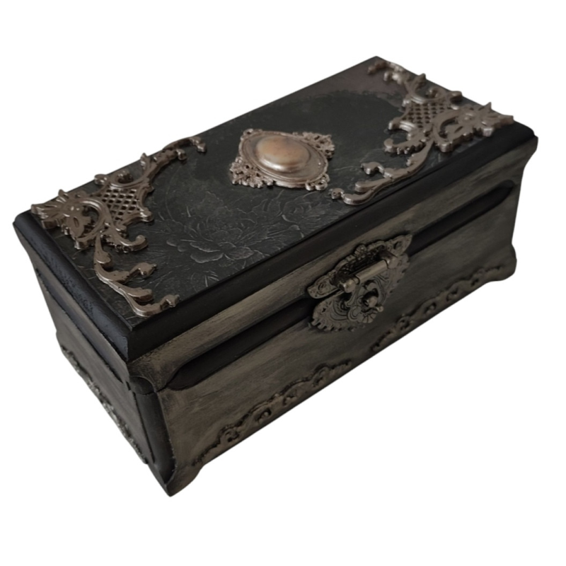 Шкатулка 10,5*21*9	 Скринька ручна робота для прикрас, шкатулка дерев“яна, стане вишуканим подарунком для будь яких свят