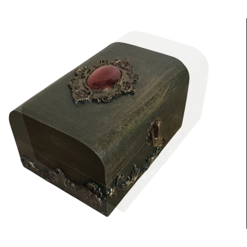 Скринька 14,5*10*8 ручна робота для прикрас, шкатулка дерев“яна, стане вишуканим подарунком